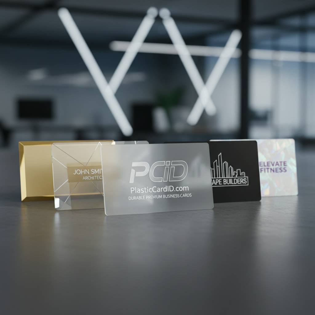 Custom Plastic Business Cards That Make Brands Remembered