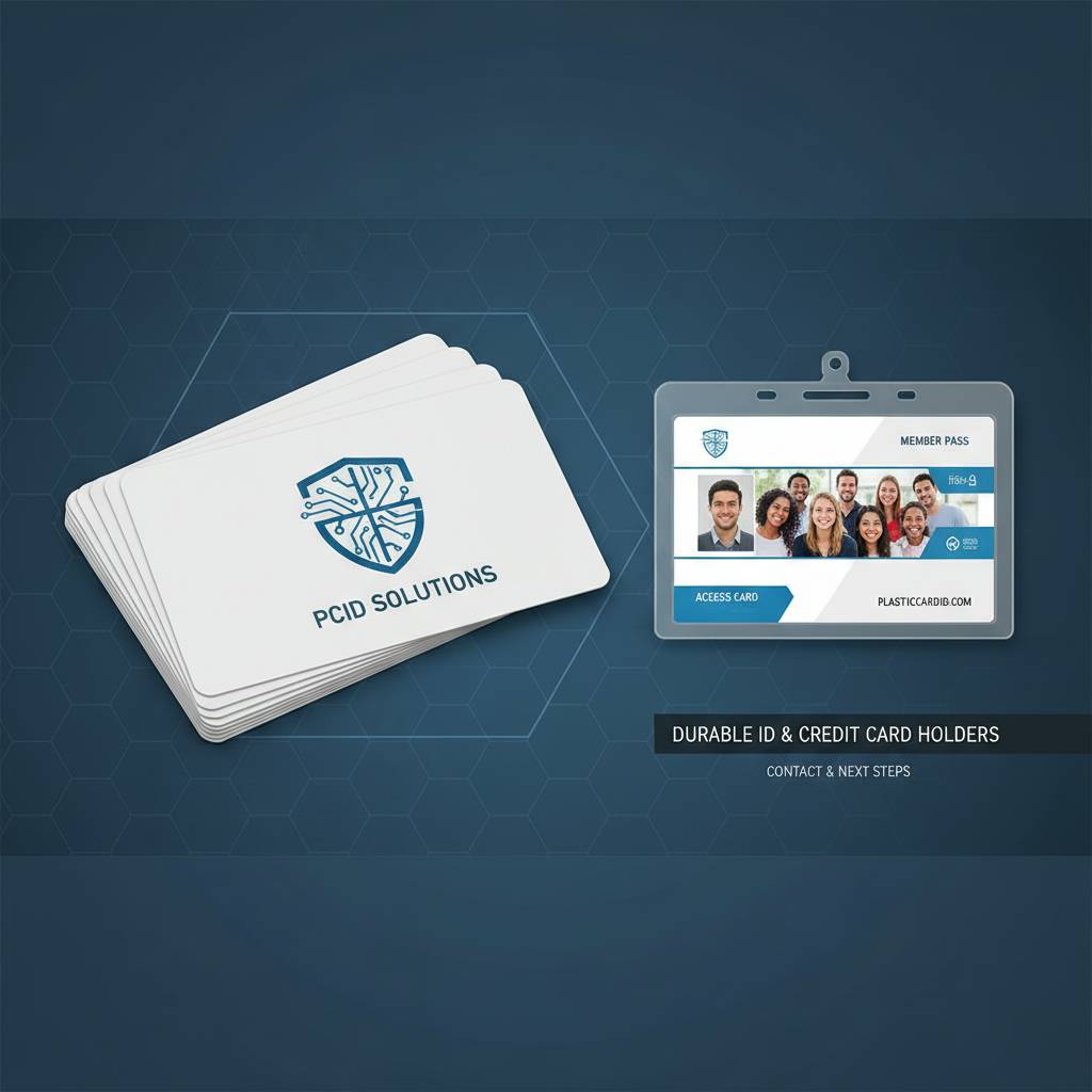 Contact and Next Steps with Plastic Card ID