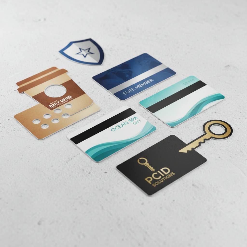 Custom-Shaped Plastic Cards