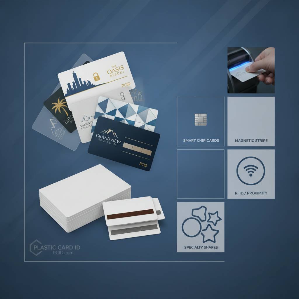 Types of Cards We Print for the Hospitality Industry