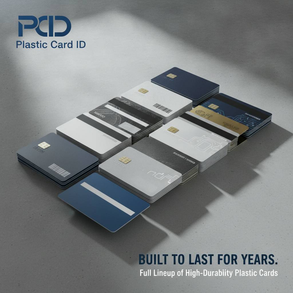 Our Full Lineup of High-Durability Plastic Cards