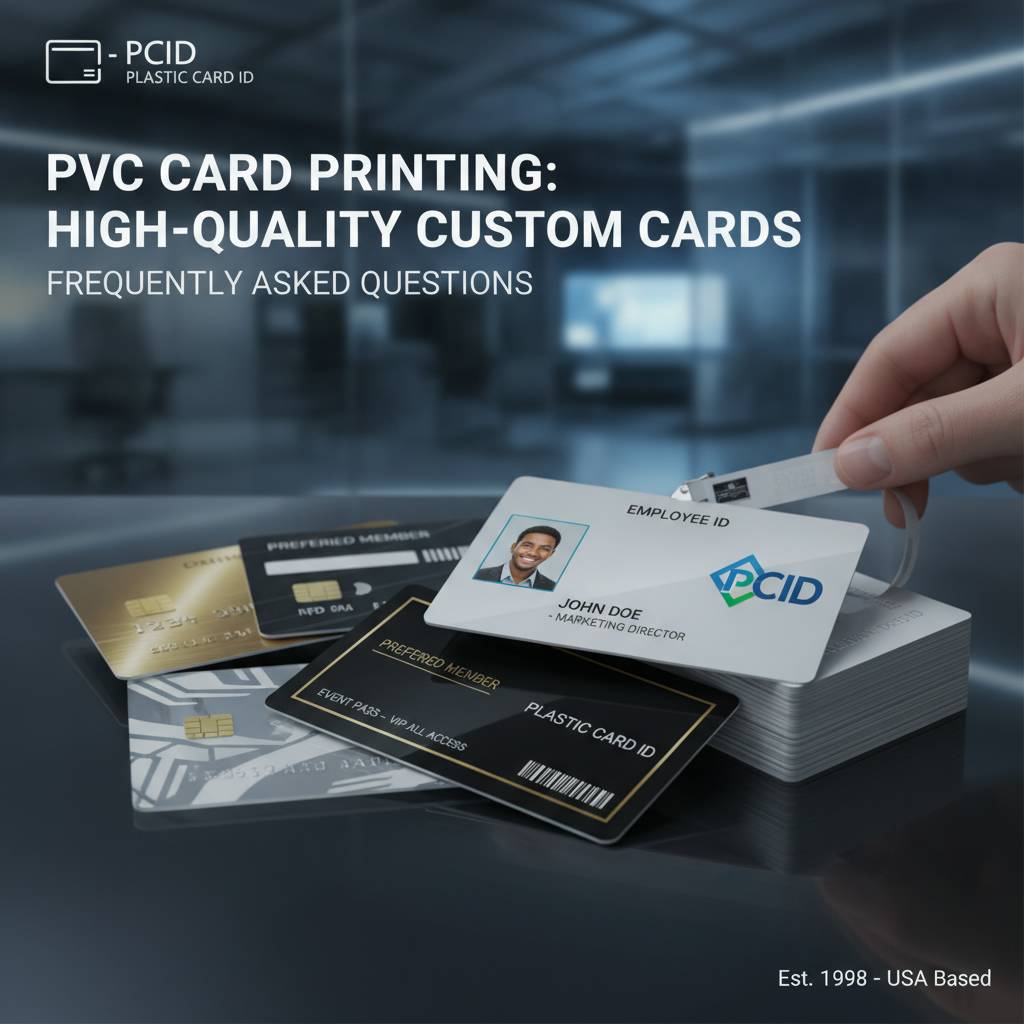 Frequently Asked Questions About PVC Card Printing
