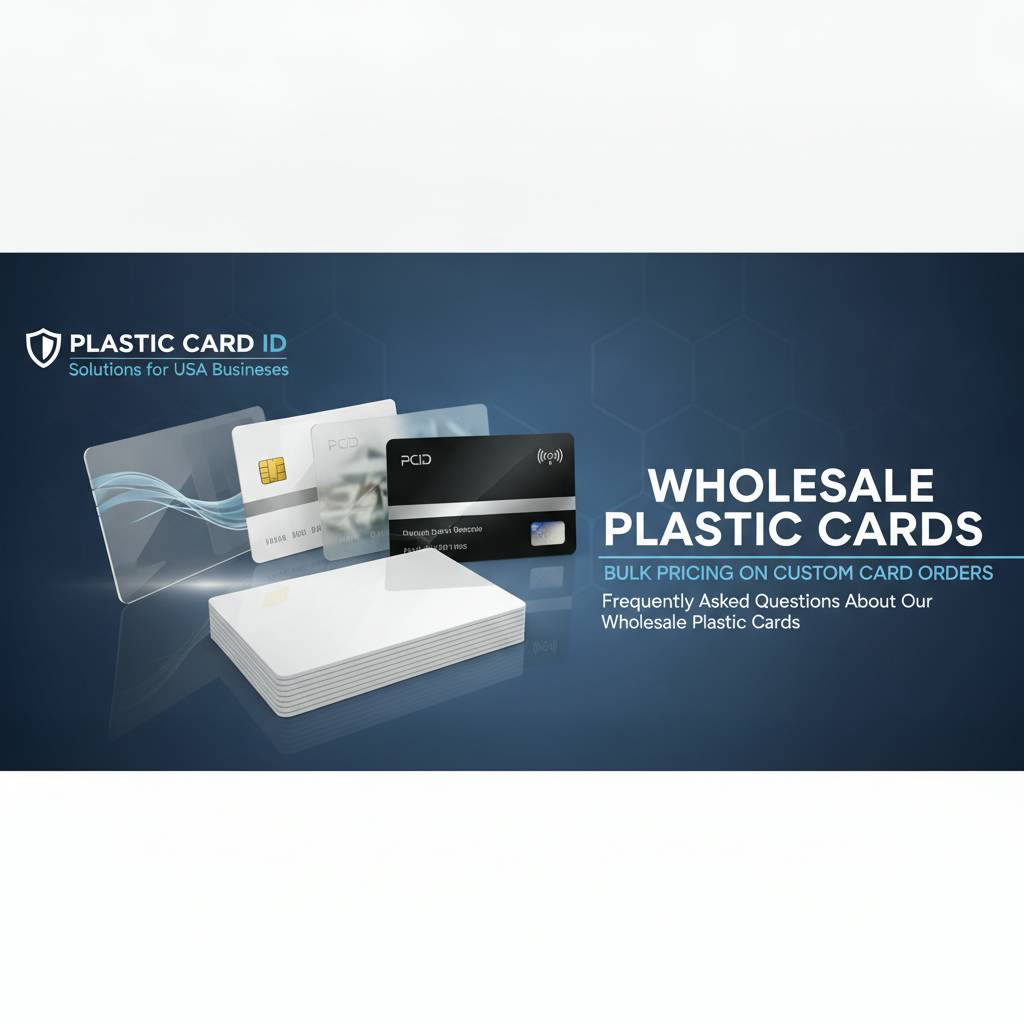 Frequently Asked Questions About Our Wholesale Plastic Cards