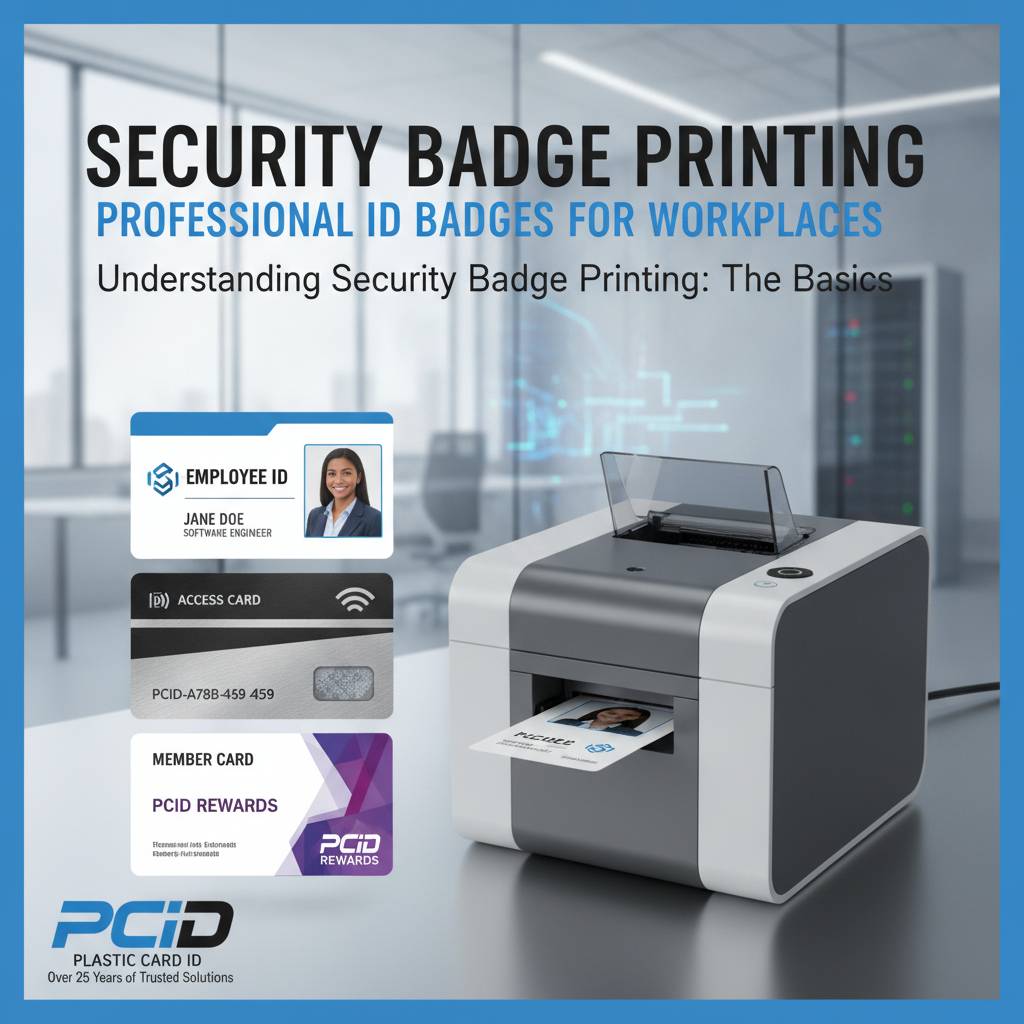 Understanding Security Badge Printing: The Basics