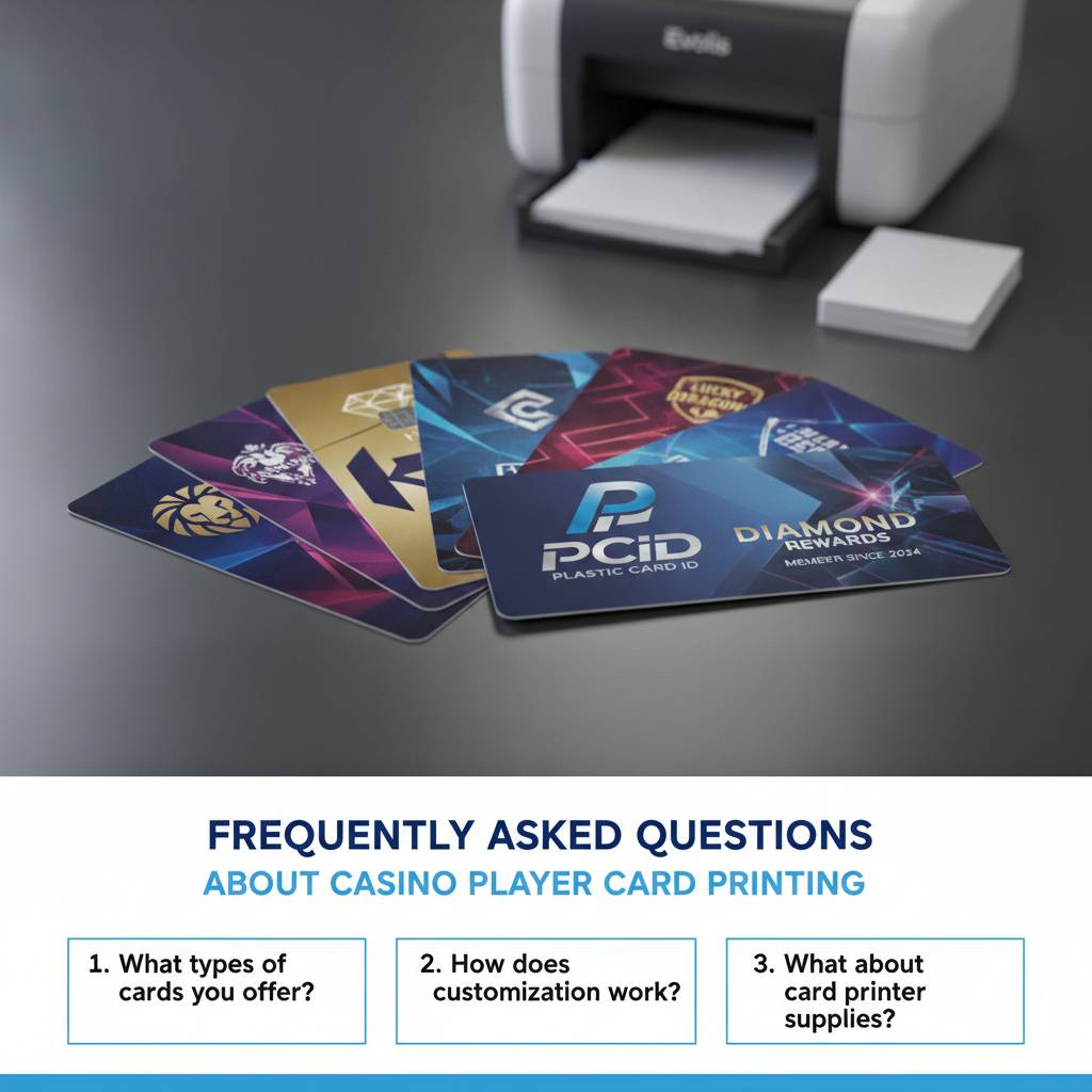 Frequently Asked Questions About Casino Player Card Printing