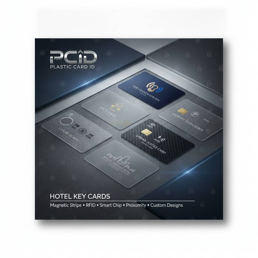Types of Hotel Key Cards We Print and Supply