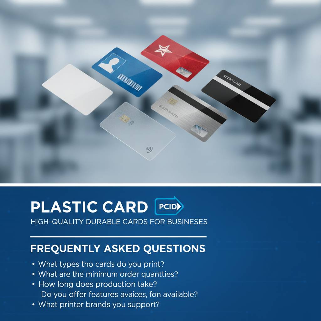 Frequently Asked Questions About PVC Card Printing