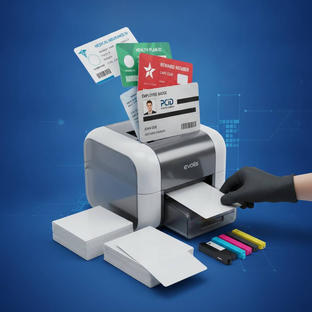 Card Printers and Supplies for In-House Insurance Card Printing