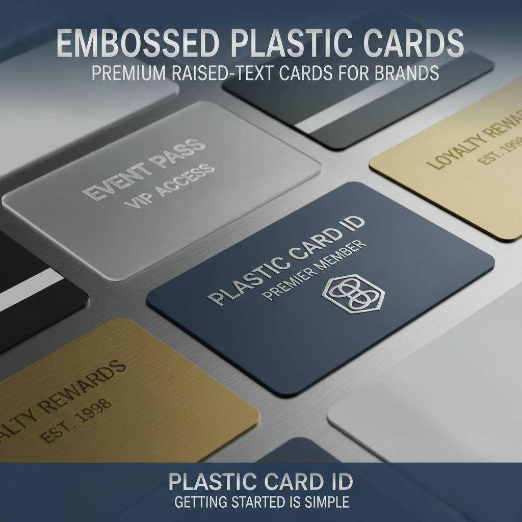 Getting Started With Plastic Card ID: Your Next Step Is Simple