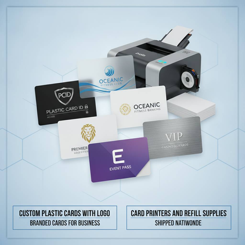 Card Printers and Refill Supplies Shipped Nationwide